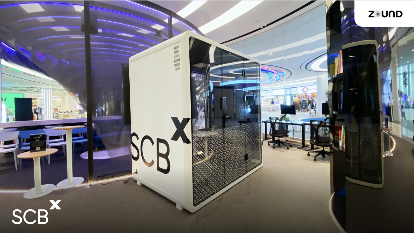 ZOUND pods installed at SCBX